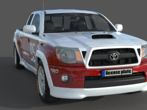 Toyota Tacoma XRunner TRD 2012 3D Model