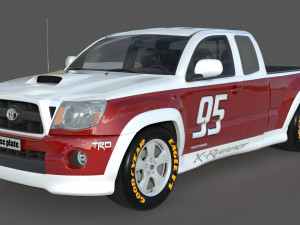 Toyota Tacoma XRunner TRD 2012 3D 模型