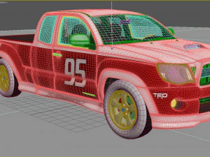 Toyota Tacoma XRunner TRD 2012 3D Model