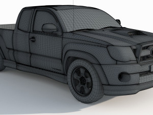 Toyota Tacoma XRunner TRD 2012 3D 模型
