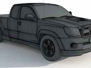 Toyota Tacoma XRunner TRD 2012 3D Model