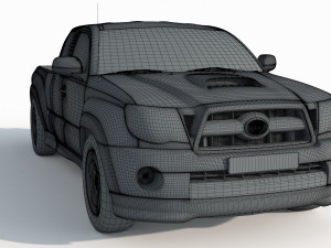 Toyota Tacoma XRunner TRD 2012 3D 模型