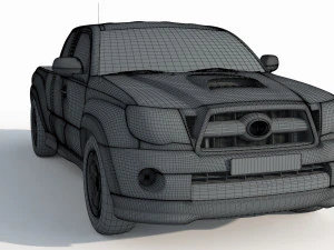Toyota Tacoma XRunner TRD 2012 3D Model