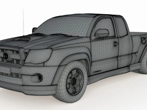 Toyota Tacoma XRunner TRD 2012 3D Model