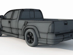 Toyota Tacoma XRunner TRD 2012 3D Model