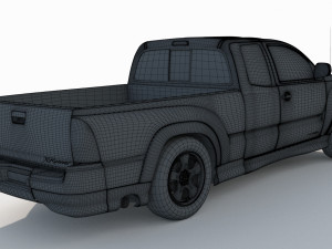 Toyota Tacoma XRunner TRD 2012 3D 模型
