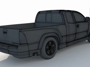 Toyota Tacoma XRunner TRD 2012 3D Model