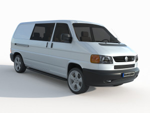 Volkswagen Transporter 20 TDI 3D Model