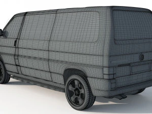 Volkswagen Transporter 20 TDI 3D Model