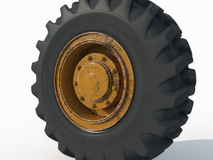 Big wheel 1 3D Model