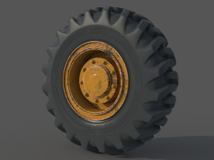 Big wheel 1 Model 3D