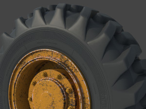 Big wheel 1 Model 3D