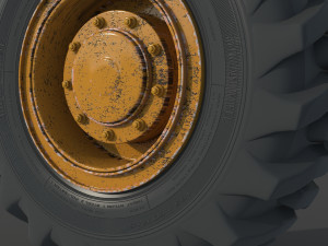 Big wheel 1 Model 3D