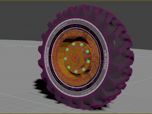 Big wheel 1 Model 3D
