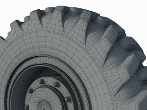 Big wheel 1 Model 3D