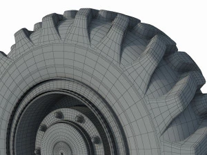 Big wheel 1 3D Model