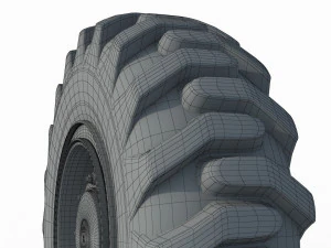 Big wheel 1 3D Model
