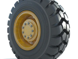 Truck wheel 01 3D Model