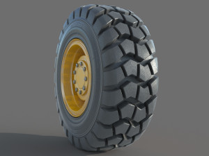 Truck wheel 01 3Dモデル