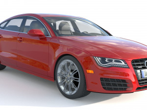 Audi A7 Sportback 30 TDI quattro Model 3D