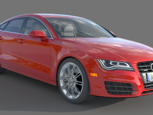 Audi A7 Sportback 30 TDI quattro Model 3D