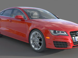 Audi A7 Sportback 30 TDI quattro 3D Model