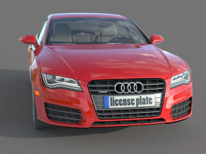 Audi A7 Sportback 30 TDI quattro 3D Model