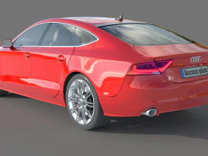 Audi A7 Sportback 30 TDI quattro 3D Model