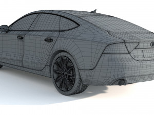 Audi A7 Sportback 30 TDI quattro Model 3D