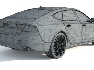 Audi A7 Sportback 30 TDI quattro Model 3D