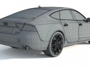 Audi A7 Sportback 30 TDI quattro 3D Model