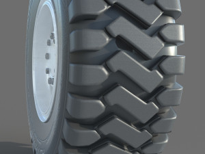 Truck Wheel 02 Modèle 3D