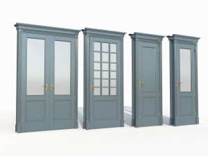 Doors interior 02 Modèle 3D