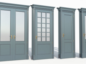 Doors interior 02 Modelo 3D
