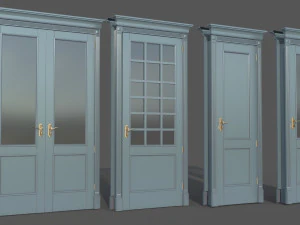 Doors interior 02 3D Model