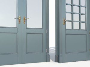 Doors interior 02 Modelo 3D