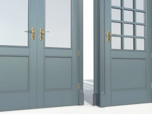 Doors interior 02 3D Model