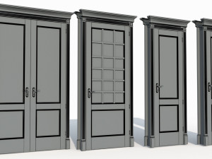 Doors interior 02 Modelo 3D