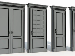 Doors interior 02 3D Model