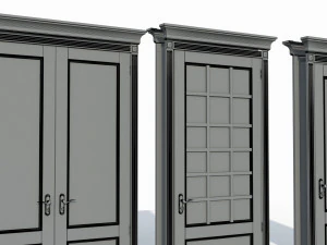 Doors interior 02 3D Model