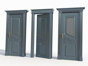 Doors interior 01 Modelo 3D