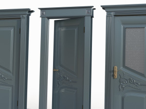 Doors interior 01 Modelo 3D