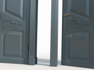 Doors interior 01 Modelo 3D