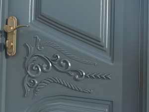 Doors interior 01 Modelo 3D