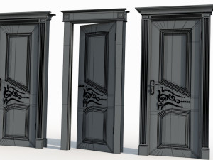 Doors interior 01 Modelo 3D