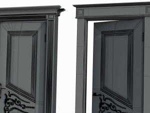 Doors interior 01 Modelo 3D