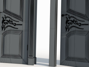 Doors interior 01 Modelo 3D