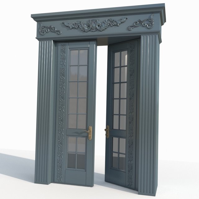 Doors interior 03 3D मॉडल .c4d .max .obj .3ds .fbx .stl .blend 