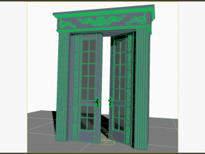 Doors interior 03 3D मॉडल