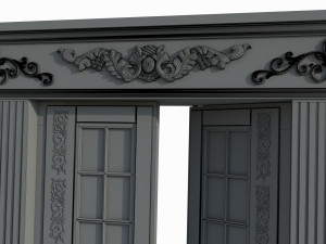 Doors interior 03 3D मॉडल